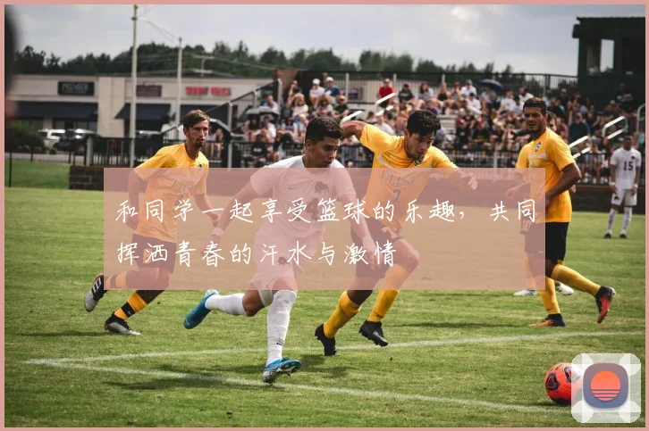 和同学一起享受篮球的乐趣,共同挥洒青春的汗水与激情